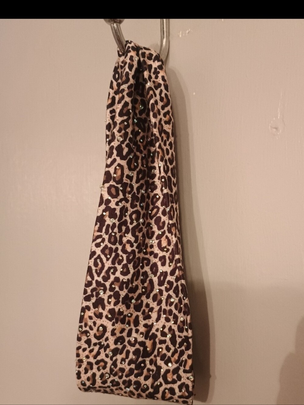 bling jersey headband